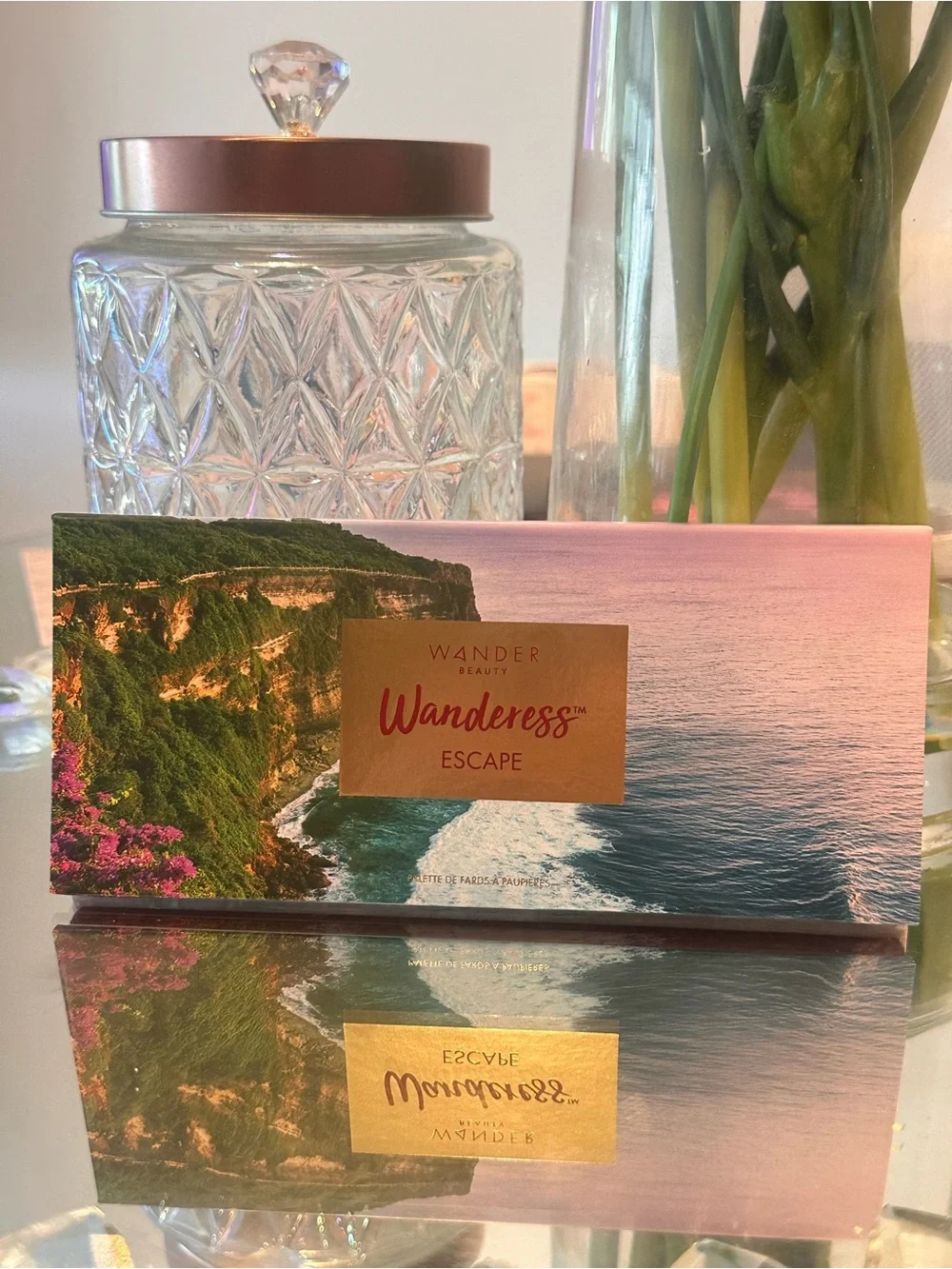 WANDER Beauty Wanderess Escape Eyeshadow Palette NIB Travel Neutral Glam Sealed
